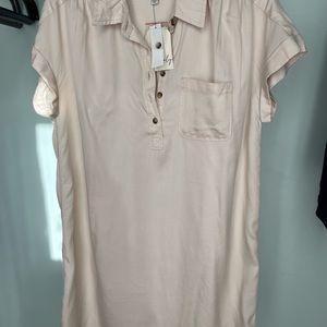 Cream knee length Wonderly dress